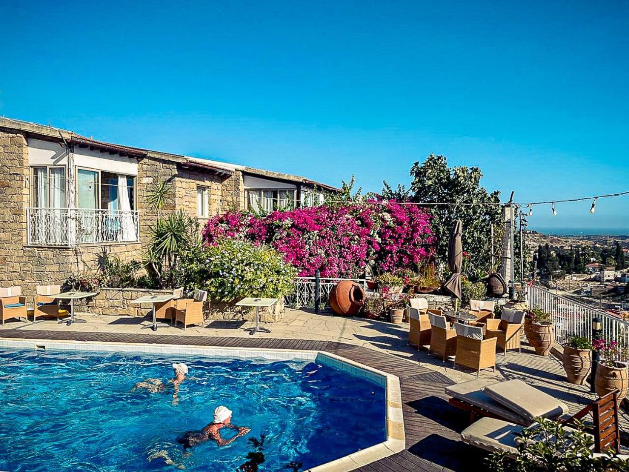 Cyprus Villages Hotel & Restaurant - Central Location - Bed & Breakfast - With Access To Pool And Stunning Views Tochni Exterior photo